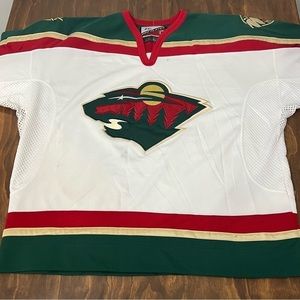 Vintage Pro Player Minnesota Wild Hockey Pro Jersey Xxl